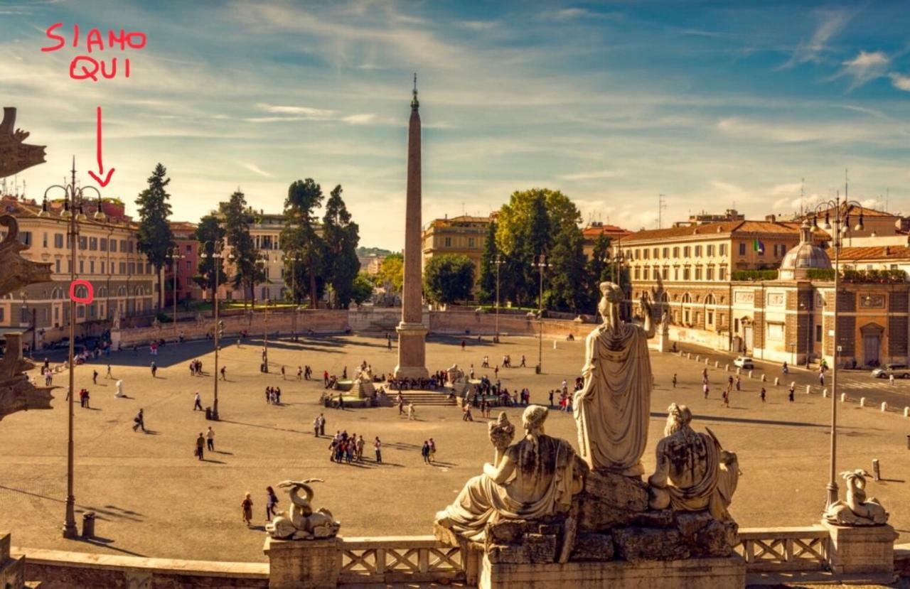 Appartement Bellavista Piazza Del Popolo à Rome Extérieur photo